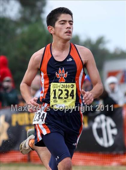 Thumbnail 3 in CIF State Cross Country Championships (D3 Boys) photogallery.