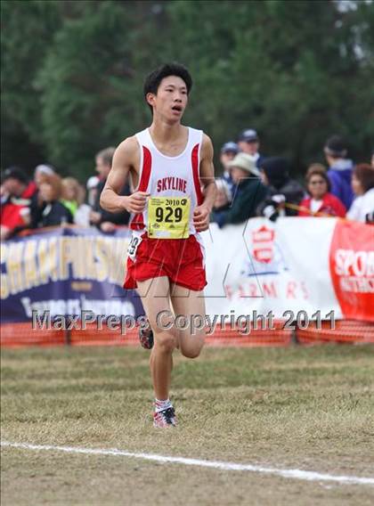 Thumbnail 2 in CIF State Cross Country Championships (D3 Boys) photogallery.