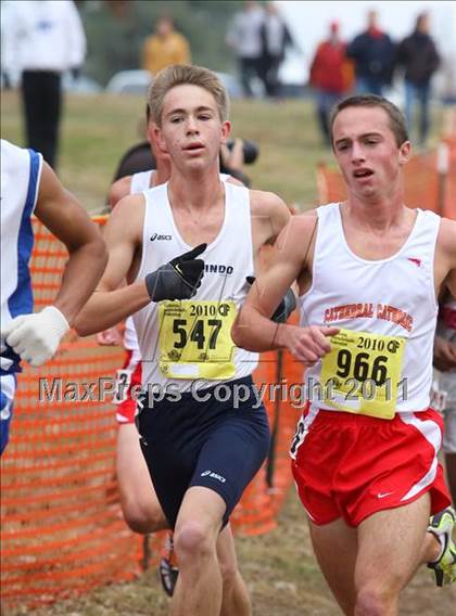 Thumbnail 2 in CIF State Cross Country Championships (D3 Boys) photogallery.