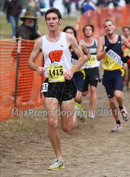 Thumbnail 1 in CIF State Cross Country Championships (D3 Boys) photogallery.