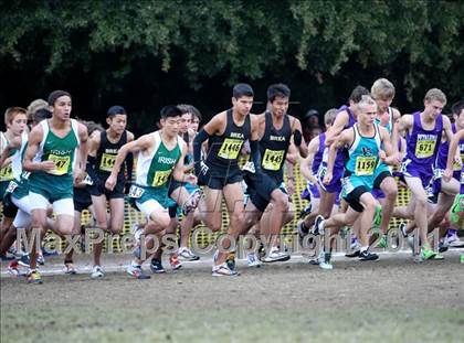 Thumbnail 1 in CIF State Cross Country Championships (D3 Boys) photogallery.