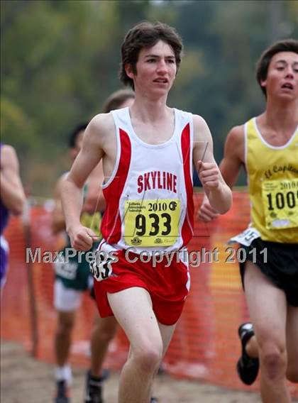 Thumbnail 2 in CIF State Cross Country Championships (D3 Boys) photogallery.