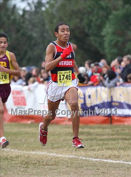 Thumbnail 2 in CIF State Cross Country Championships (D3 Boys) photogallery.
