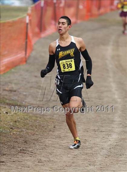 Thumbnail 2 in CIF State Cross Country Championships (D3 Boys) photogallery.