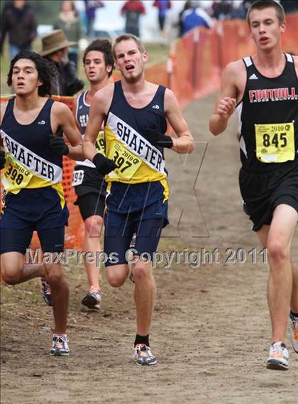 Thumbnail 2 in CIF State Cross Country Championships (D3 Boys) photogallery.