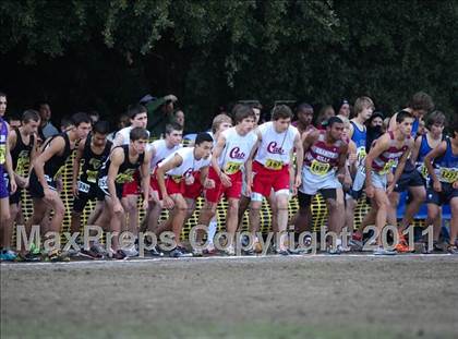 Thumbnail 2 in CIF State Cross Country Championships (D3 Boys) photogallery.