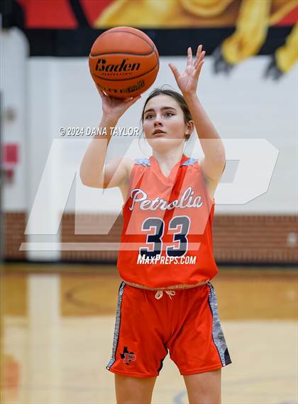 Thumbnail 3 in Cisco vs Petrolia (UIL 2A Region II Bi-District Championship) photogallery.