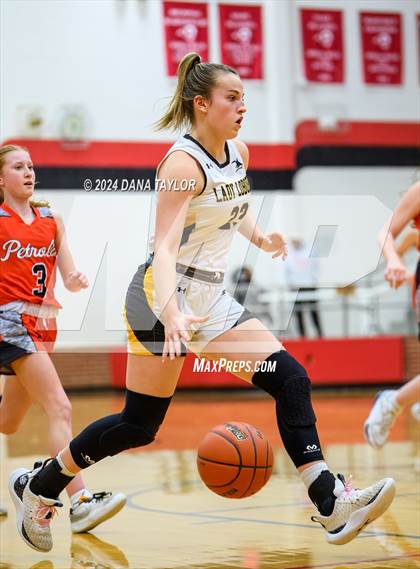 Thumbnail 2 in Cisco vs Petrolia (UIL 2A Region II Bi-District Championship) photogallery.