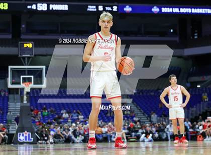Thumbnail 3 in Holliday vs. Ponder (UIL 3A Basketball Semifinal) photogallery.