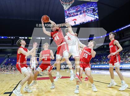 Thumbnail 1 in Holliday vs. Ponder (UIL 3A Basketball Semifinal) photogallery.