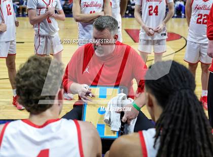Thumbnail 2 in Holliday vs. Ponder (UIL 3A Basketball Semifinal) photogallery.