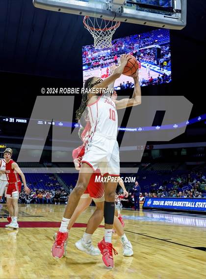 Thumbnail 2 in Holliday vs. Ponder (UIL 3A Basketball Semifinal) photogallery.