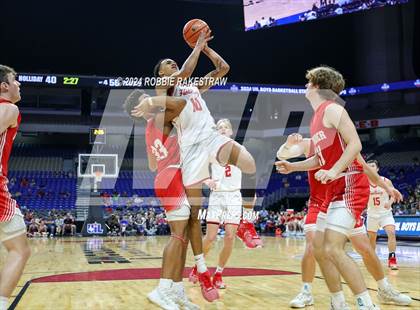 Thumbnail 3 in Holliday vs. Ponder (UIL 3A Basketball Semifinal) photogallery.