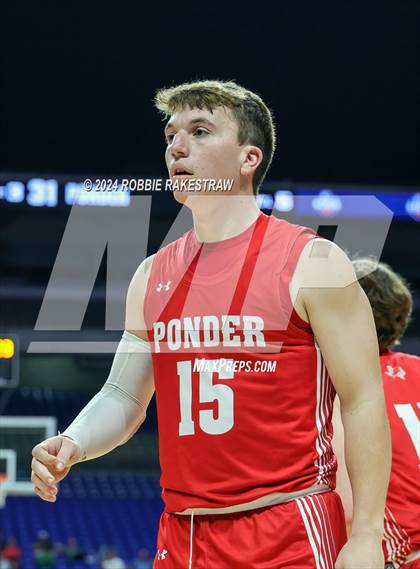 Thumbnail 3 in Holliday vs. Ponder (UIL 3A Basketball Semifinal) photogallery.