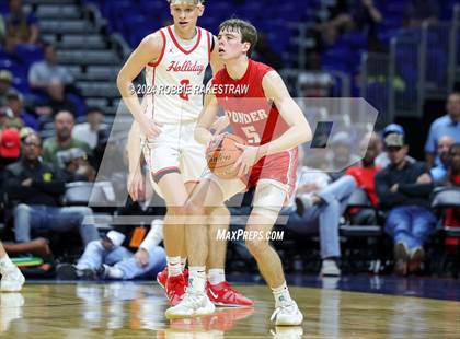 Thumbnail 1 in Holliday vs. Ponder (UIL 3A Basketball Semifinal) photogallery.