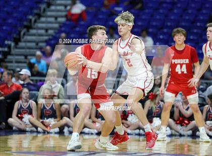 Thumbnail 1 in Holliday vs. Ponder (UIL 3A Basketball Semifinal) photogallery.