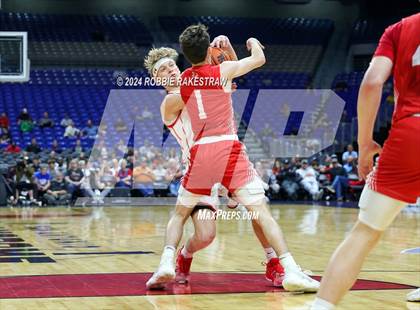 Thumbnail 1 in Holliday vs. Ponder (UIL 3A Basketball Semifinal) photogallery.