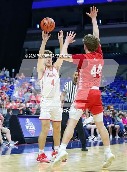 Thumbnail 2 in Holliday vs. Ponder (UIL 3A Basketball Semifinal) photogallery.