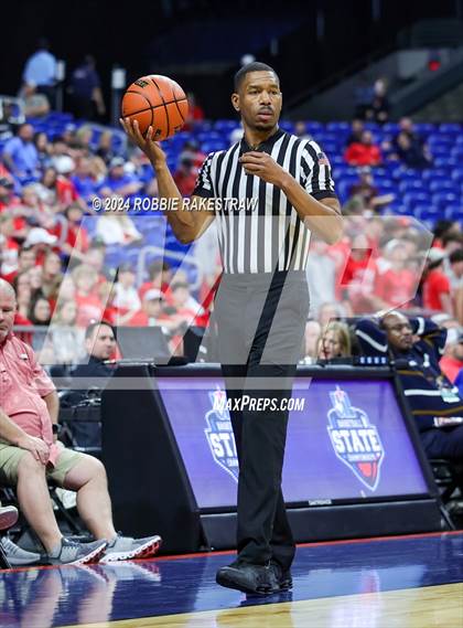 Thumbnail 3 in Holliday vs. Ponder (UIL 3A Basketball Semifinal) photogallery.
