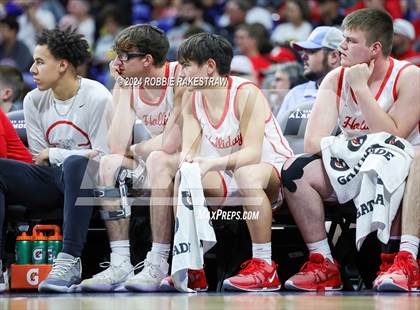 Thumbnail 2 in Holliday vs. Ponder (UIL 3A Basketball Semifinal) photogallery.
