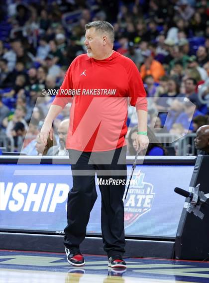 Thumbnail 1 in Holliday vs. Ponder (UIL 3A Basketball Semifinal) photogallery.