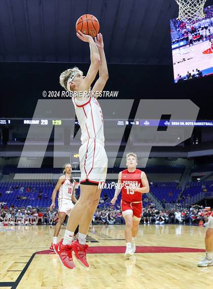 Thumbnail 2 in Holliday vs. Ponder (UIL 3A Basketball Semifinal) photogallery.