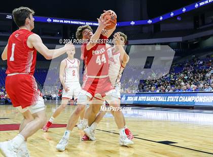 Thumbnail 1 in Holliday vs. Ponder (UIL 3A Basketball Semifinal) photogallery.
