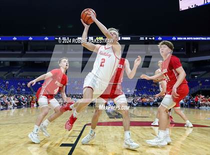 Thumbnail 1 in Holliday vs. Ponder (UIL 3A Basketball Semifinal) photogallery.