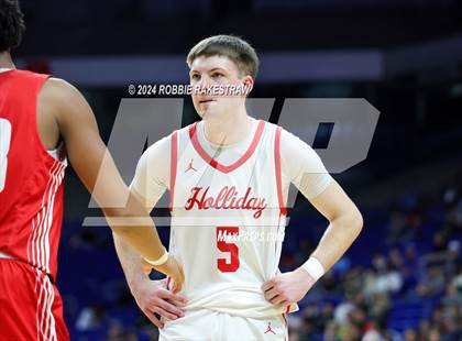 Thumbnail 2 in Holliday vs. Ponder (UIL 3A Basketball Semifinal) photogallery.