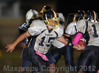 Thumbnail 1 in Crean Lutheran vs. St. Genevieve photogallery.