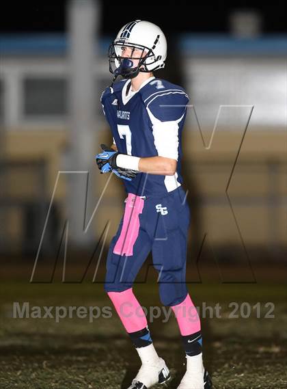 Thumbnail 1 in Crean Lutheran vs. St. Genevieve photogallery.