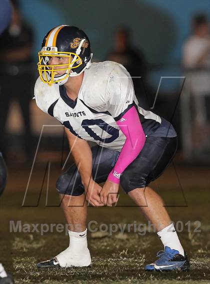 Thumbnail 3 in Crean Lutheran vs. St. Genevieve photogallery.