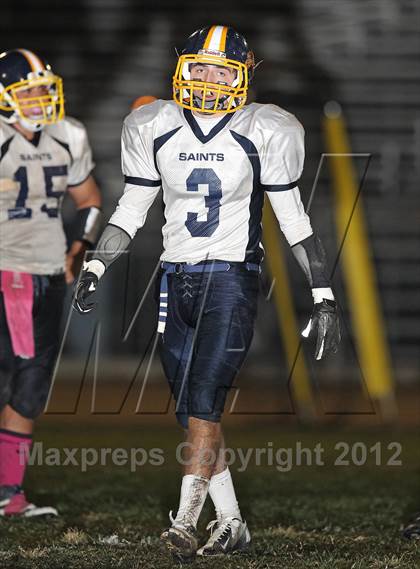 Thumbnail 2 in Crean Lutheran vs. St. Genevieve photogallery.