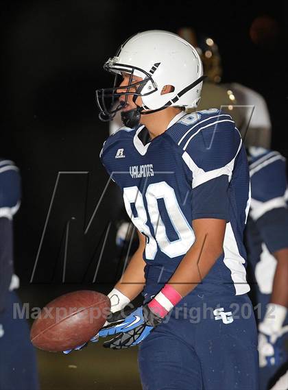 Thumbnail 1 in Crean Lutheran vs. St. Genevieve photogallery.