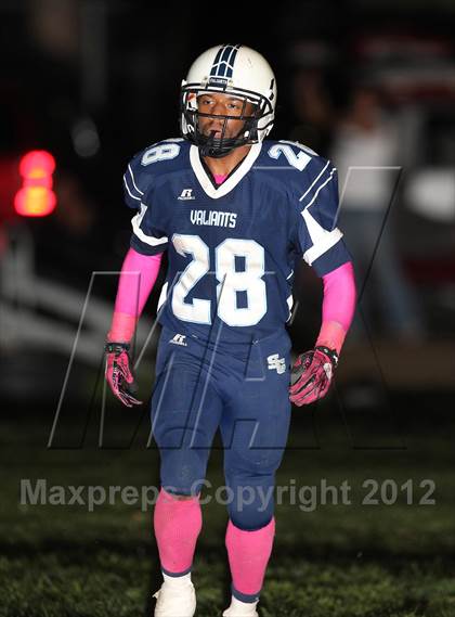 Thumbnail 1 in Crean Lutheran vs. St. Genevieve photogallery.