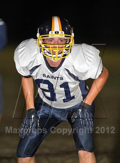 Thumbnail 2 in Crean Lutheran vs. St. Genevieve photogallery.