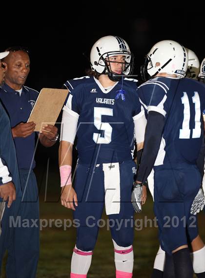 Thumbnail 1 in Crean Lutheran vs. St. Genevieve photogallery.