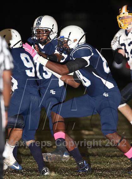 Thumbnail 1 in Crean Lutheran vs. St. Genevieve photogallery.