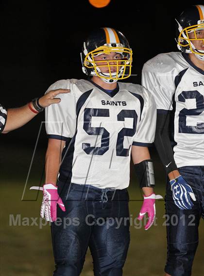 Thumbnail 3 in Crean Lutheran vs. St. Genevieve photogallery.