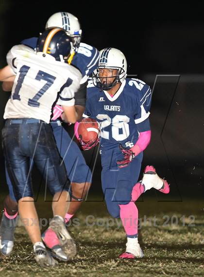 Thumbnail 1 in Crean Lutheran vs. St. Genevieve photogallery.