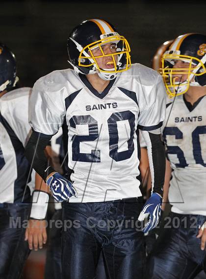 Thumbnail 1 in Crean Lutheran vs. St. Genevieve photogallery.