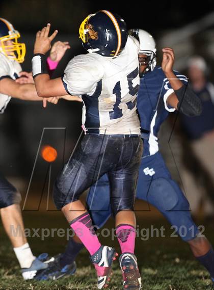 Thumbnail 3 in Crean Lutheran vs. St. Genevieve photogallery.