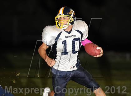 Thumbnail 1 in Crean Lutheran vs. St. Genevieve photogallery.
