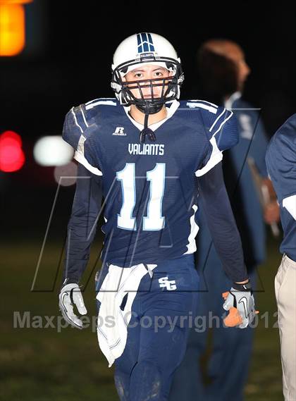 Thumbnail 2 in Crean Lutheran vs. St. Genevieve photogallery.