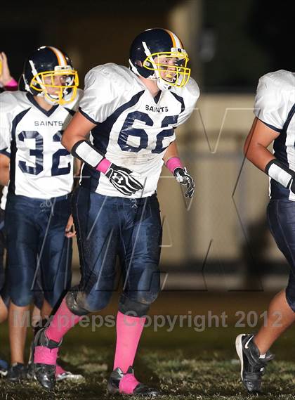 Thumbnail 1 in Crean Lutheran vs. St. Genevieve photogallery.