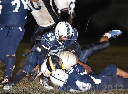 Thumbnail 1 in Crean Lutheran vs. St. Genevieve photogallery.