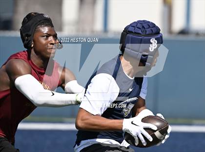 Thumbnail 1 in Oaks Christian vs. St. John Bosco (Brave 8 Invitational) photogallery.