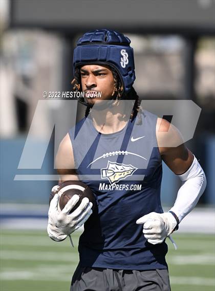 Thumbnail 1 in Oaks Christian vs. St. John Bosco (Brave 8 Invitational) photogallery.