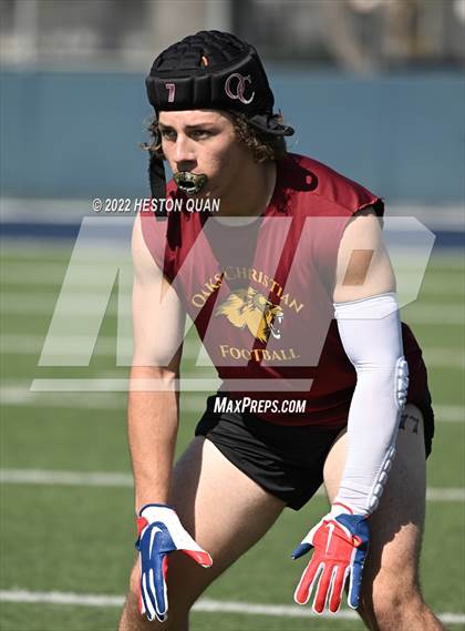 Thumbnail 2 in Oaks Christian vs. St. John Bosco (Brave 8 Invitational) photogallery.