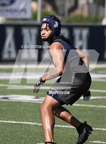 Thumbnail 1 in Oaks Christian vs. St. John Bosco (Brave 8 Invitational) photogallery.
